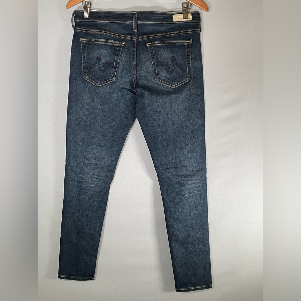 AG Adriano Goldschmied–The Legging Ankle Super Skinny Distressed Jeans Size 30R - Picture 4 of 15